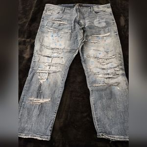 Jordan Craig Big Men's Aaron Denim Jeans Big And Tall